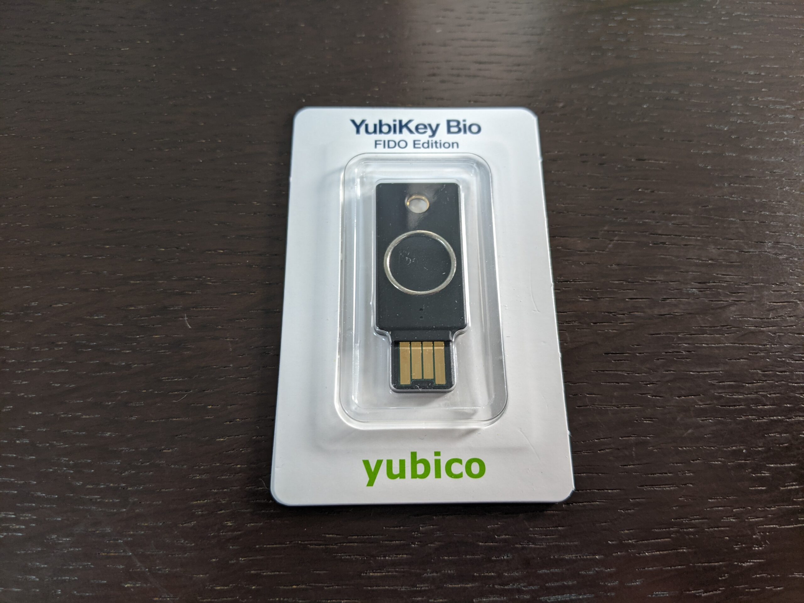Yubico YubiKey Bio C Fido Edition 指紋認証 FIDOセキュリティキー 2要素認証キー FIDO U2F 