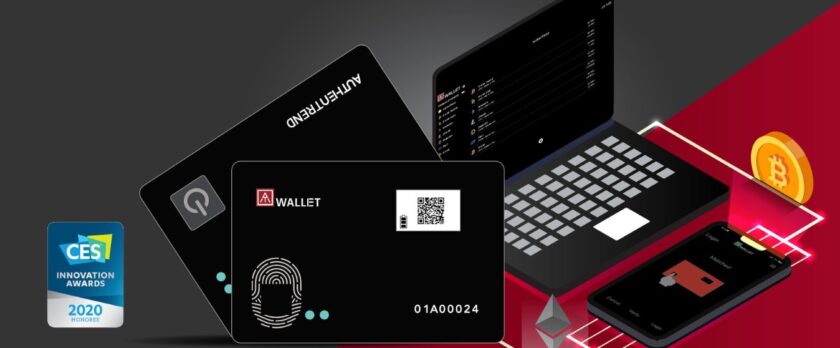 カードキー型の仮想通貨ウォレットAT.Wallet（エーティーウォレット）